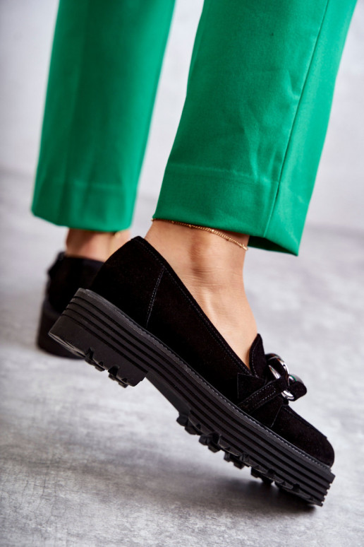 Zapatos Laura Messi ante negro