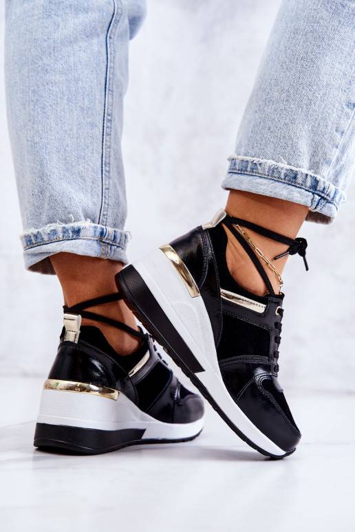Deportivas negro - blanco Rayana para mujer