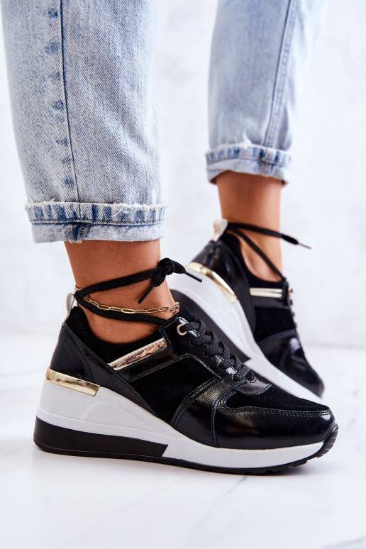 Deportivas negro - blanco Rayana para mujer