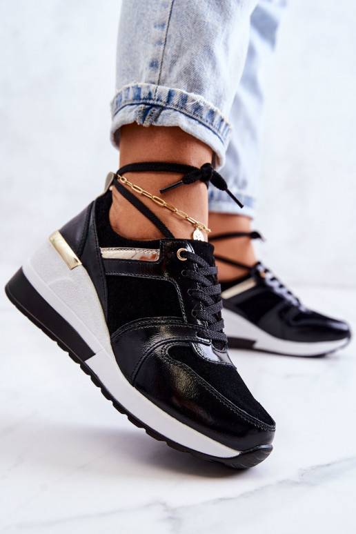 Deportivas negro - blanco Rayana para mujer