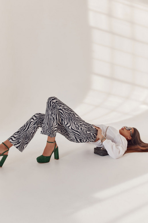 Zapatos tacón brillantes Rosel verde Zapatos tacón brillantes Rosel verde