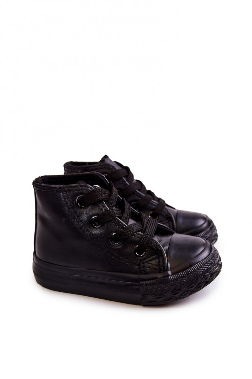 Zapatos de ocio infantiles negros Marney