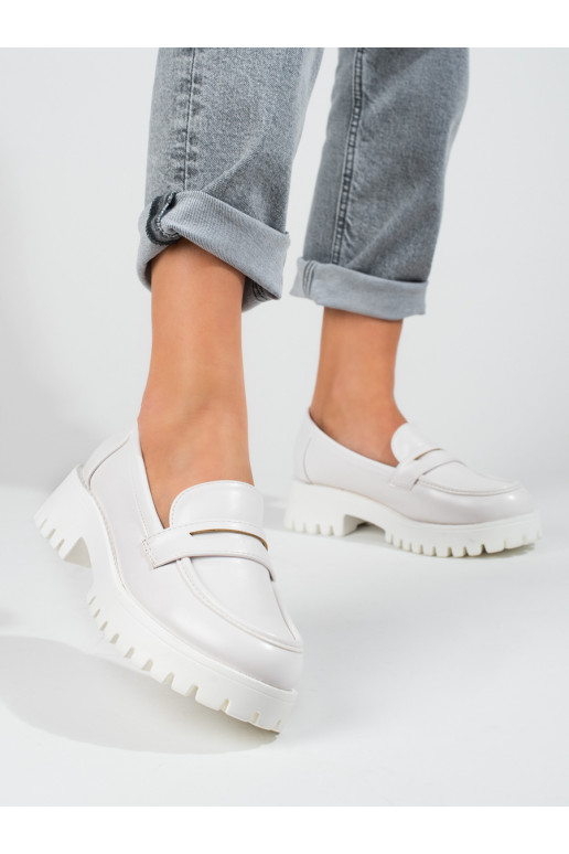 Zapatos mujer blancos Shelovet con plataforma