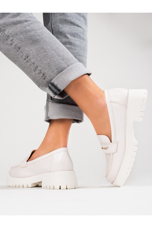 Zapatos mujer blancos Shelovet con plataforma