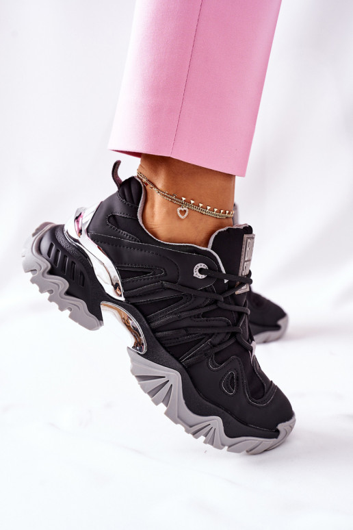 Zapatillas deportivas negras Memory Foam Big Star
