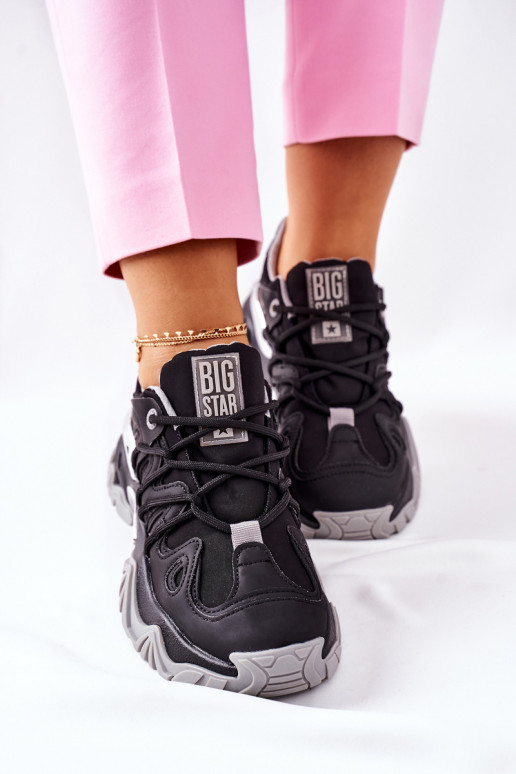 Zapatillas deportivas negras Memory Foam Big Star
