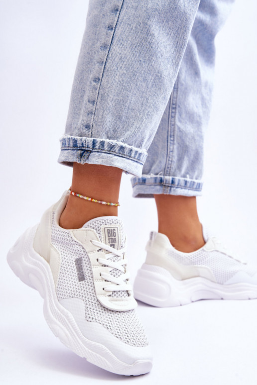 Zapatillas deportivas Memory Foam System Big Star color blanco