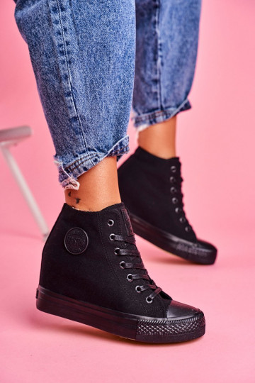 Zapatos con plataforma...