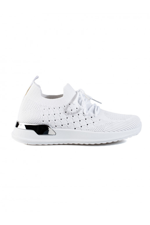 Zapatos textiles blancos Shelovet