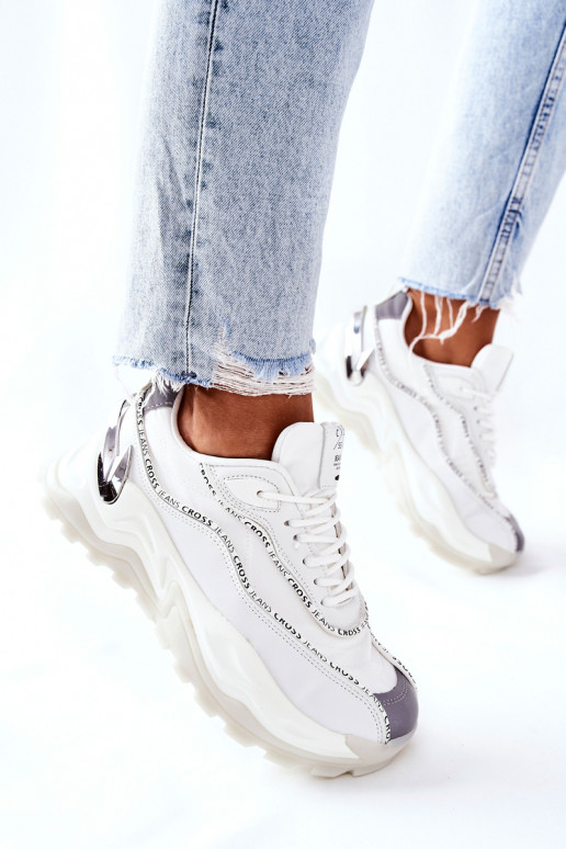 Zapatos estilo deportivo Cross Jeans II2R4017C color blanco