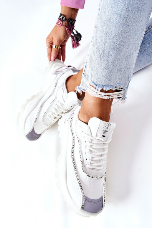 Zapatos estilo deportivo Cross Jeans II2R4017C color blanco
