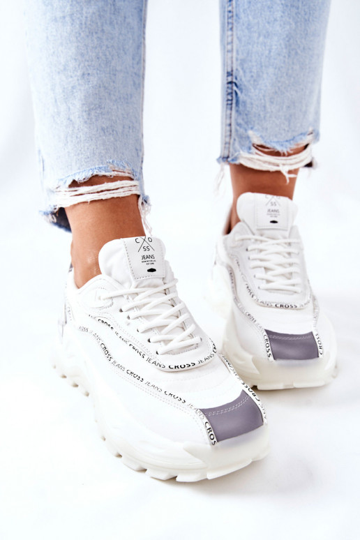 Zapatos estilo deportivo Cross Jeans II2R4017C color blanco