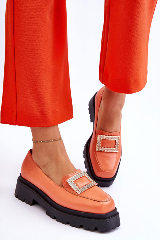 Mocasines color naranja Agathe