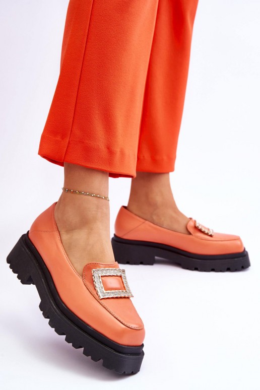 Mocasines color naranja Agathe