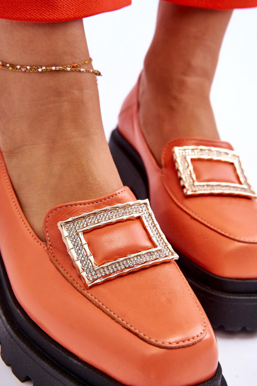 Mocasines color naranja Agathe