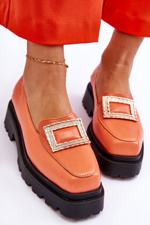Mocasines color naranja Agathe