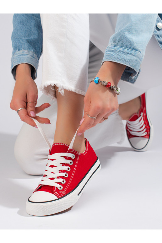 Zapatos casual en color rojo Shelovet Zapatos casual en color rojo Shelovet