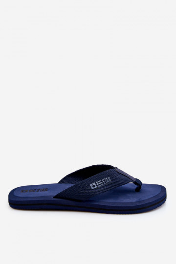 Zapatillas de hombre azul oscuro estilo japonés Big Star 2