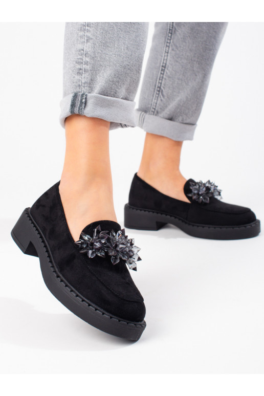 Mocasines de ante negro Potocki