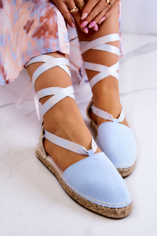Alpargatas cordones azules Big Star