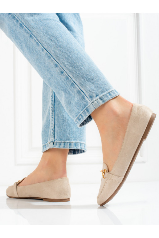 Mocasines de mujer Potocki beige