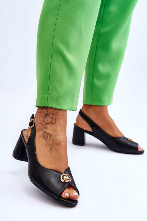 Sandalias de mujer con tacón Hette