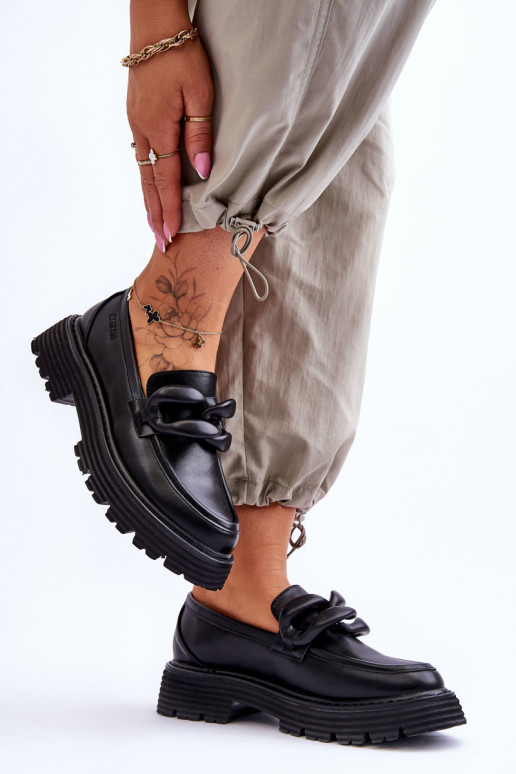 Zapatos mocasines Big Star color negro