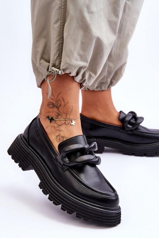Zapatos mocasines Big Star color negro