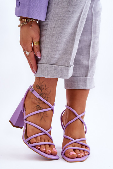 Sandalias moradas Lucetta...