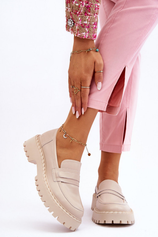 Mocasines beige Big Star