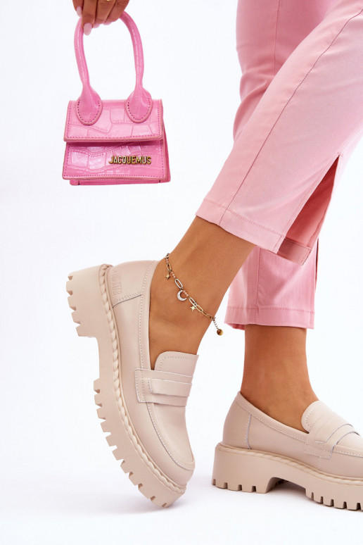 Mocasines beige Big Star