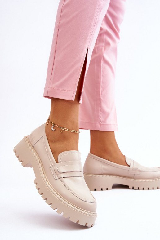 Mocasines beige Big Star