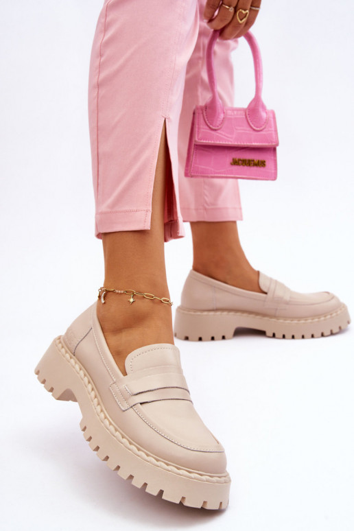 Mocasines beige Big Star