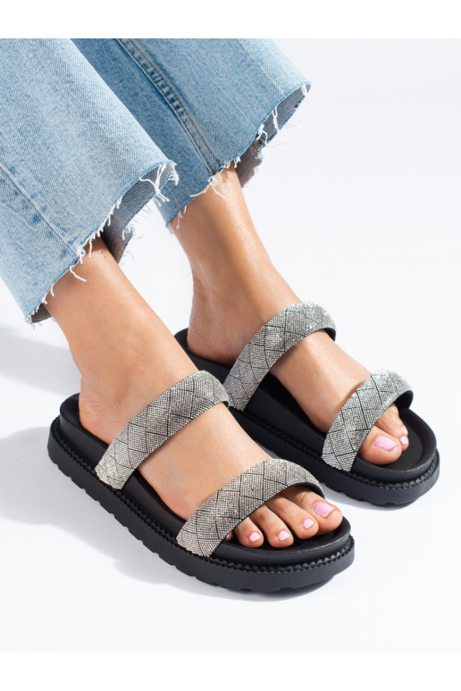 Sandalias de mujer en color negro Shelovet