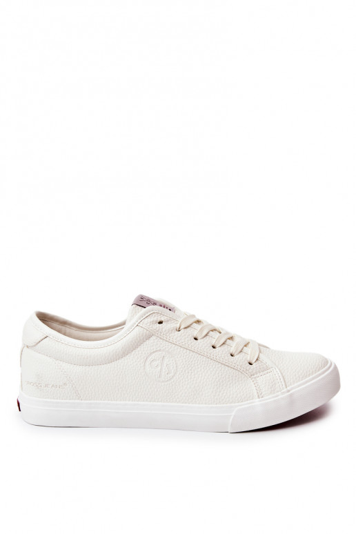 Zapatos casual de hombre en color blanco Cross Jeans