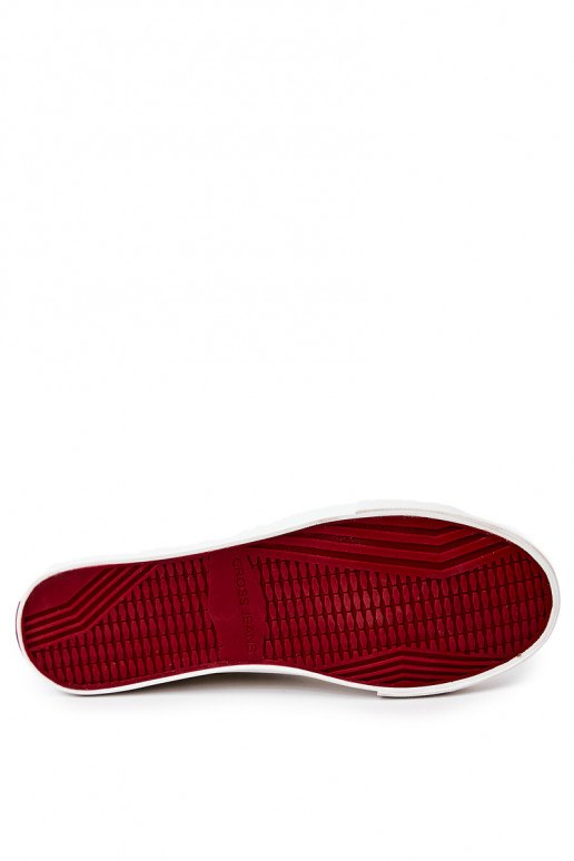 Zapatos casual de hombre en color blanco Cross Jeans