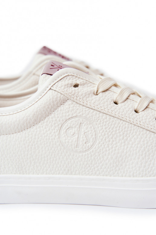 Zapatos casual de hombre en color blanco Cross Jeans