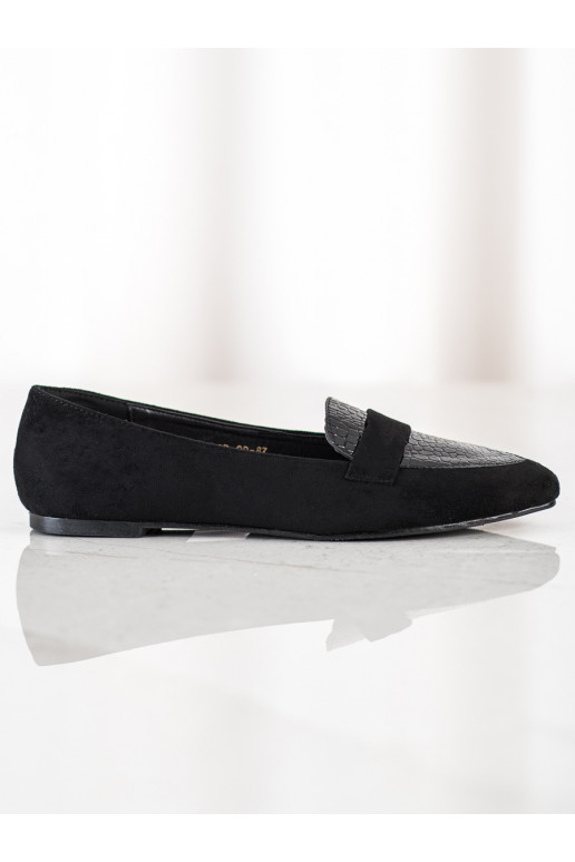 Mocasines Shelovet color negro Mocasines Shelovet color negro