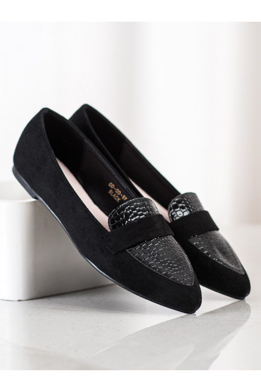 Mocasines Shelovet color negro