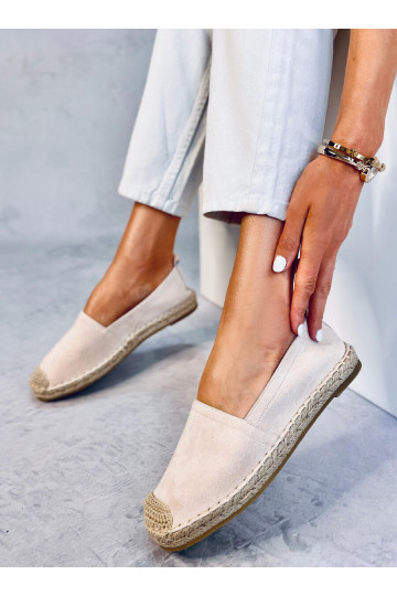 Alpargatas mujer beige ZAHN...