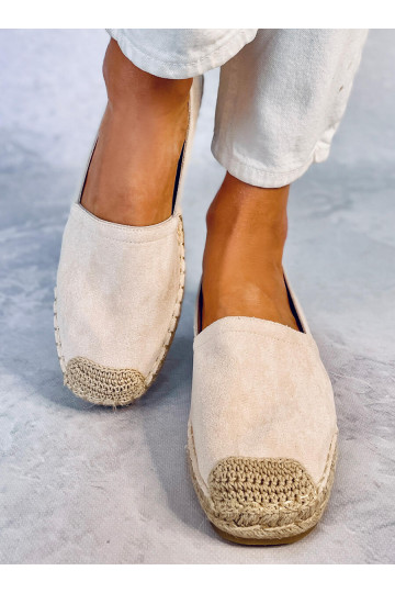 Alpargatas mujer beige ZAHN... 2