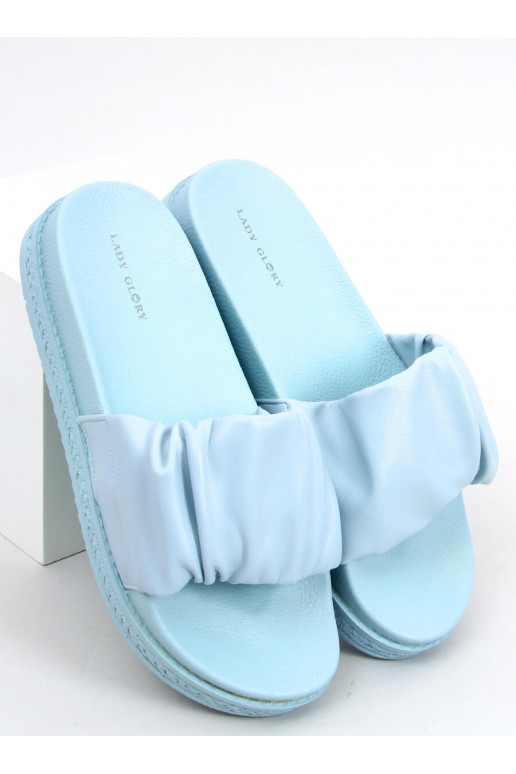 Pantuflas azules ATISSA AZUL