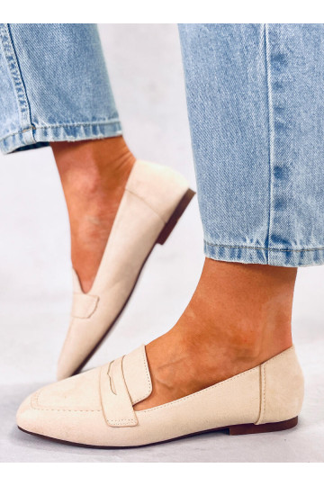 Mocasines de ante CLASS BEIGE 2