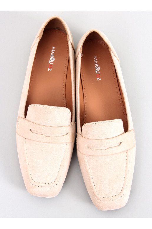 Mocasines de ante CLASS BEIGE