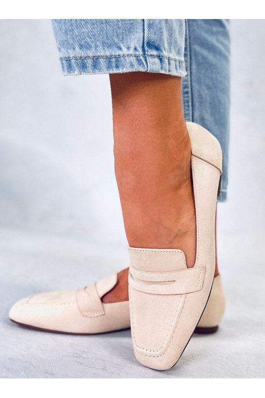 Mocasines de ante CLASS BEIGE