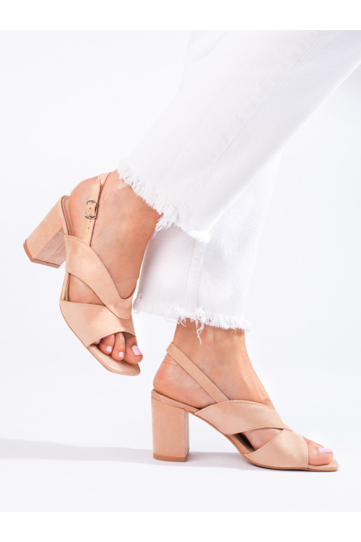 Zapatos ante beige Vinceza