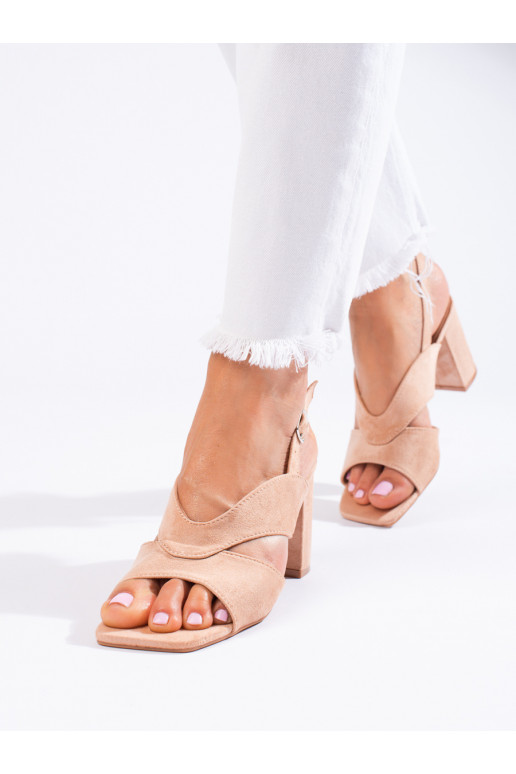 Zapatos ante beige Vinceza