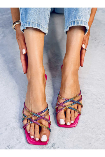 Pantuflas REXHA rosa