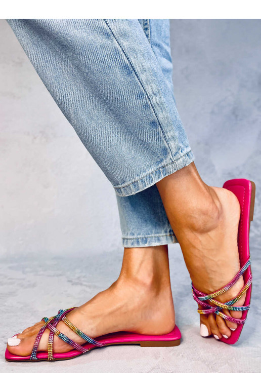 Pantuflas REXHA rosa