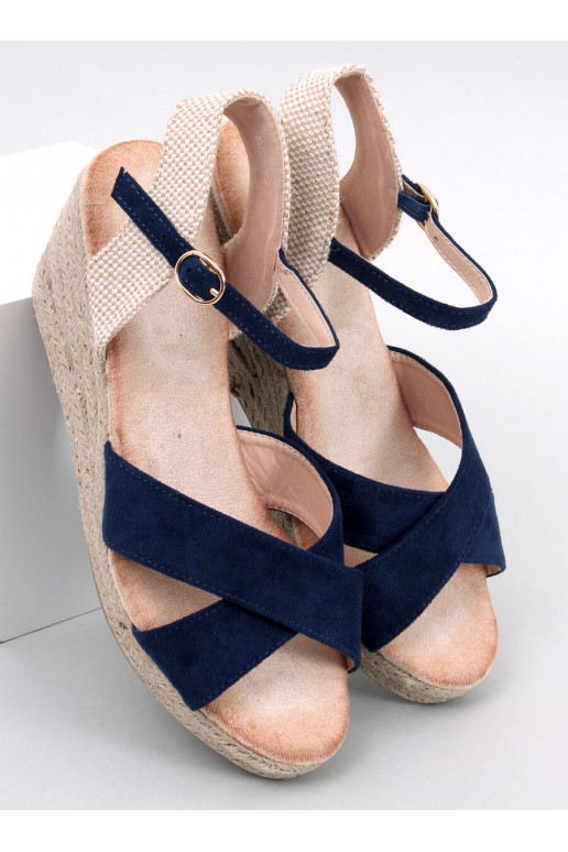 Sandalias plataforma WILLA AZUL